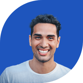 Smiling man